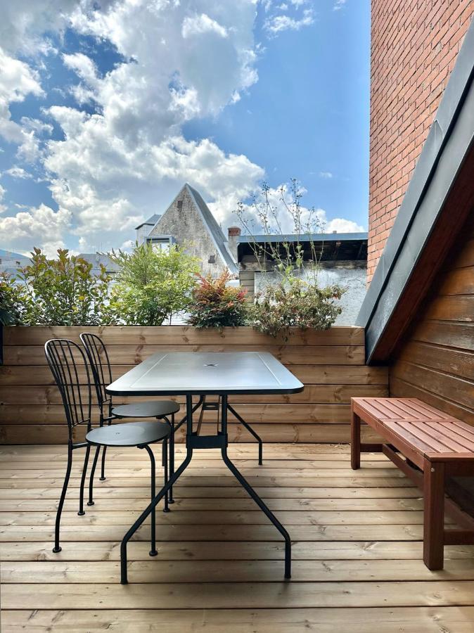 Ferienwohnung Ecrin De Calme Avec Terrasse Chambéry Exterior foto