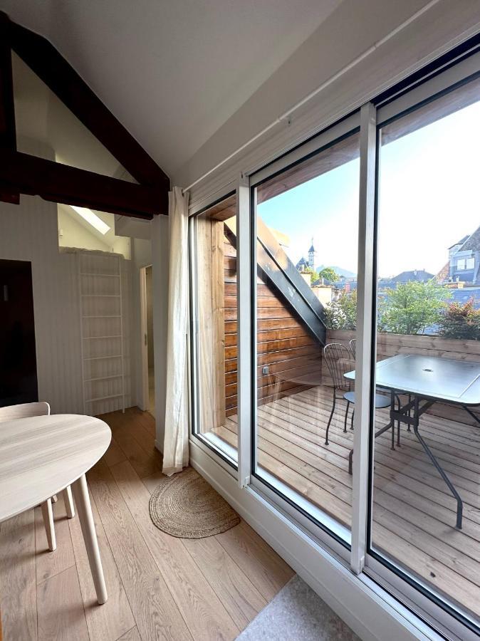 Ferienwohnung Ecrin De Calme Avec Terrasse Chambéry Exterior foto